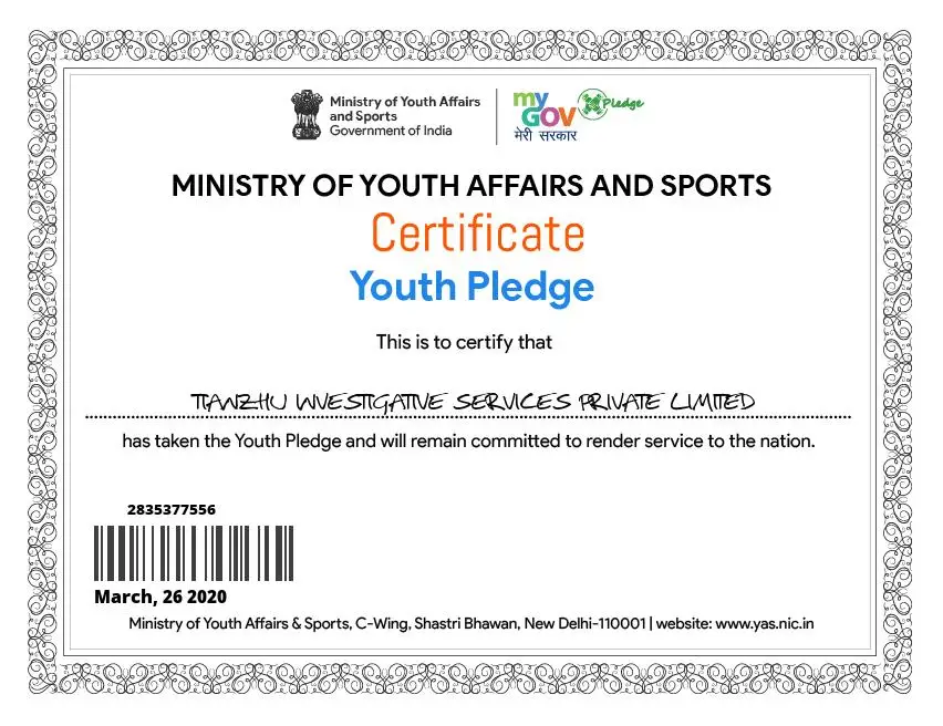 youth ministry pledge